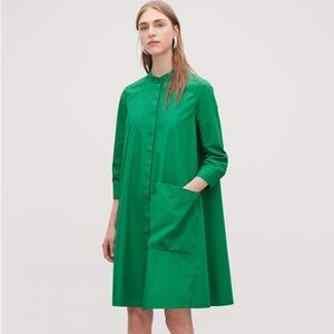 Green Long Sleeve Dress